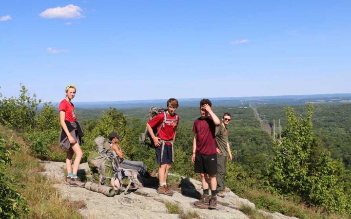 backpacking class for teens near philadelphia